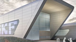 ... wo das leistungsfähigste Großlager-Prüfzentrum der Welt im Jahr 2017 seinen Betrieb aufnehmen soll. (nps tchoban voss)