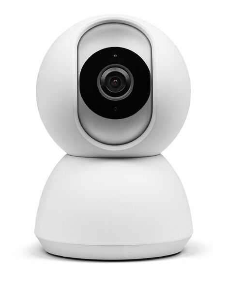 Die 360-Grad-IP-Kamera der Life+-Reihe sendet Bilder in Full-HD. (Medion)