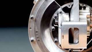 Steve Lindsey ist mit seiner neuen Kompressortechnik für den Europäischen Erfinderpreis 2017 nominiert. (Heinz Troll/EPO)