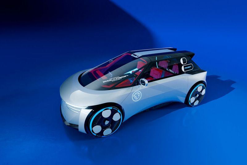 With the Polygon, Peugeot is offering what is probably a concrete preview of the new 208. (Image:Peugeot)