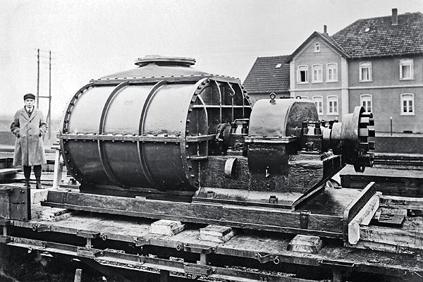 … Eisenbahnnetz ist die Bahn als Transportmittel für die Aerzener Maschinenfabrik unverzichtbar. (Bild: Aerzener Maschinenfabrik)