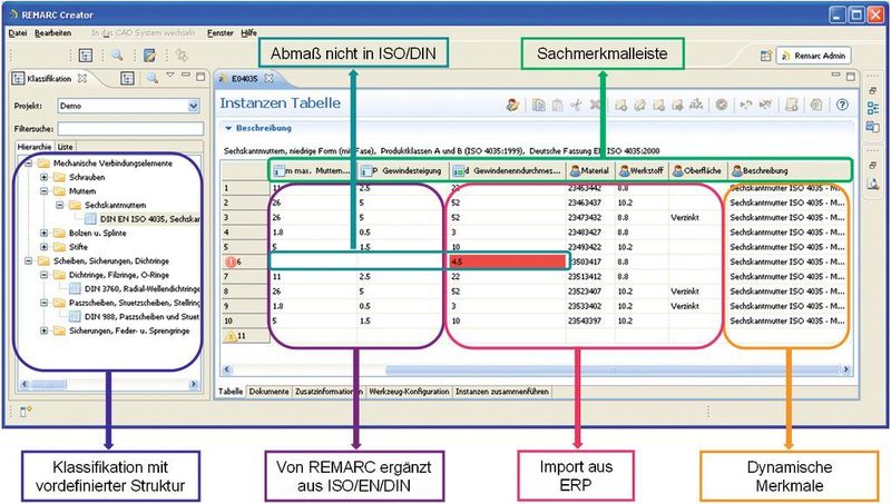 Bild 2: Über Wizards aufgenommene Komponente zur Aufbereitung im Mapping Editor.  (Bild: ARC Solutions)