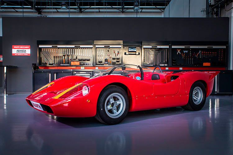 Dieser Abarth Sport 2000 SP stammt aus dem Jahr 1968. (Foto: FCA)