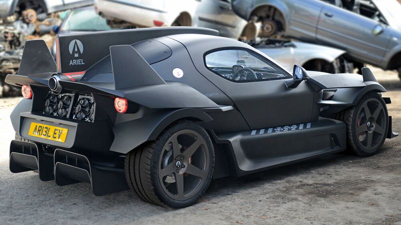 Mit 1,5 Tonnen Gewicht ist er ein schwerer Sportwagen.  (Bild: Ariel)