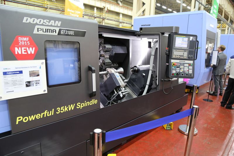 Doosan International Machine Tool Fair (Bild: Matthias Böhm)