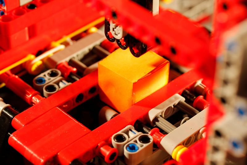 Der Würfel ist fertig.  (Bild: Lego Mindstorms)