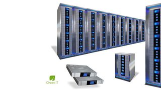 Die „Spherenium Smart-Ware“-Plattform von der Techit GmbH lässt sich von einem einzelnen Server- oder Storage-Node bis zum Failover- und HA-Cluster-Verbund mit mehreren hundert Nodes zu einem kompletten Rechenzentrum skalieren. (Techit GmbH)