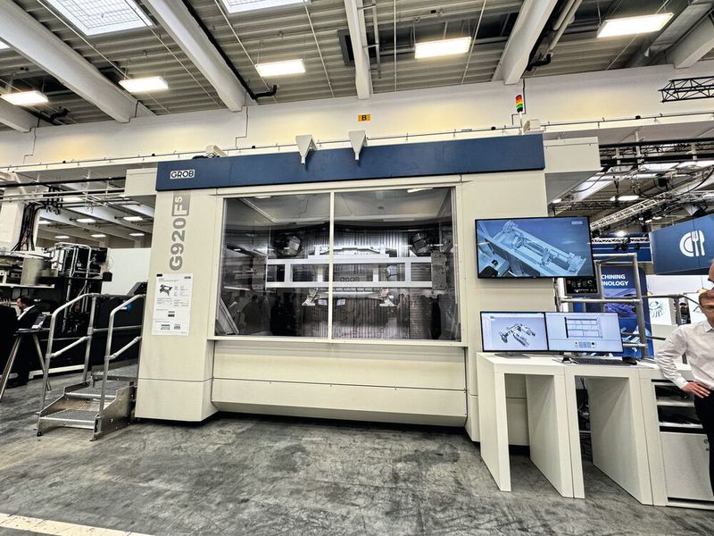 Grob zeigt auf seiner bislang größten Hausmesse 2025 technologische Highlights auf über 6.000 Quadratmetern. (Bild: VCG/Sonnenberg)