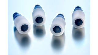 Bei den Ultraschallsensoren Pico+TF entwickelt ist die aktive Sensorfläche mit Teflon vor sehr aggressiven Chemikalien geschützt. (Bild: Microsonic)