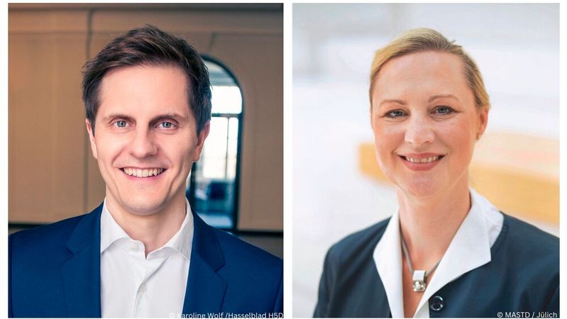 Dr. Benjamin Grimm, Minister der Justiz und für Digitalisierung des Landes Brandenburg, und Dörte Schall, Ministerin für Arbeit, Soziales, Transformation und Digitalisierung des Landes Rheinland-Pfalz. (Bild:  © Canva / Karoline Wolf, Hasselblad H5D / MASTD)