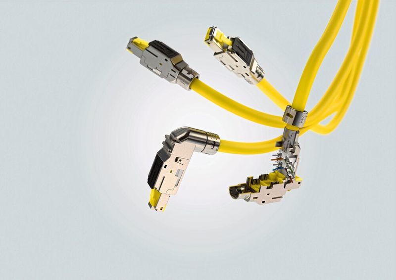 Während der klassische RJ45 eine Telekommunikationsentwicklung war, die nicht für jede industrielle Anforderung ausreichte, wurde die RJ-Industrial-Multifeature-Serie für alle Anforderungen und Herausforderungen einer harten Betriebsumgebung entwickelt. (Harting)
