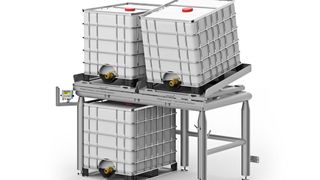 IBC-Wiegestation mit Kippfunktion (Höfelmeyer)