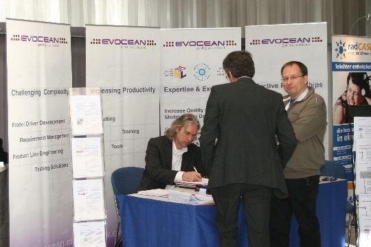 Besuch aus der Schweiz: auch Evocean hilf Kunden, die modellgetriebene Entwicklung einsetzen (wollen) (Archiv: Vogel Business Media)