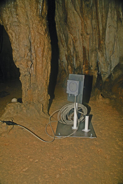 Abb. 2b: ... ist für raue und feuchte Umgebungen optimiert und findet erfolgreichen Einsatz in der Höhle von Lascaux. (Bild: Vaisala)