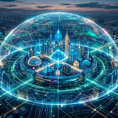 Digitale Souveränität ist eine Architekturentscheidung, so dass sich technologische Abhängigkeiten erkennen, Cloud-Portabilität herbeiführen und auch KI-Governance umsetzen lassen. (Bild: © Ahmed - stock.adobe.com / KI-generiert)