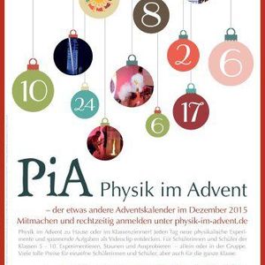 Konzipiert ist PiA für Schülerinnen und Schüler, nach den Erfahrungen der Vorjahre haben aber auch an physikalischen Phänomenen interessierte Erwachsene ebenfalls Freude daran.
