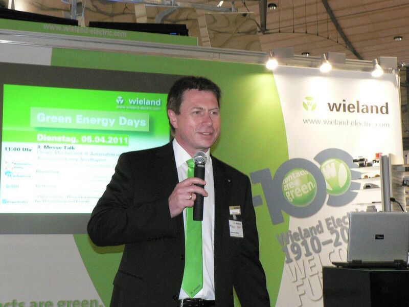 Begrüßte die Teilnehmer auf dem Wieland Messe-Talk: Norbert Bedau, Vertriebsleiter Deutschland bei Wieland. (Archiv: Vogel Business Media)