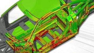 Bild 2: Beim Ultra-Leichtbau setzt Audi auf die Space-Frame-Bauweise, basierend auf Bauteilen und Komponenten aus unterschiedlichen Leichtbauwerkstoffen. (Bild: Audi)