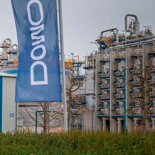 Das frühere Domo-Werk in Leuna steht erneut vor einer ungewissen Zukunft.(Bild:  Domo)