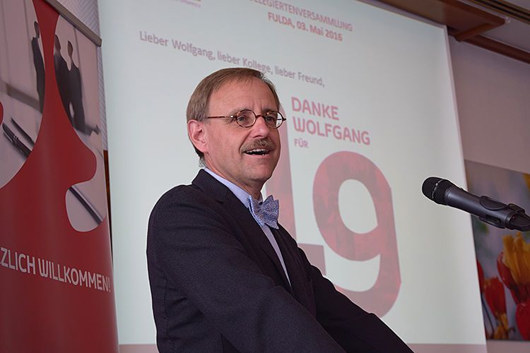 Wolfgang Keller trat nach 19 Jahren Verbandsarbeit nicht mehr zur Wiederwahl als Vorstand für das Ressort Marketing an. (Foto: THV)