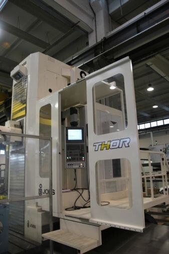 A look at the Thor 100 the mid-range, mobile column, horizontal milling centre from Jobs. (Source: VBM)