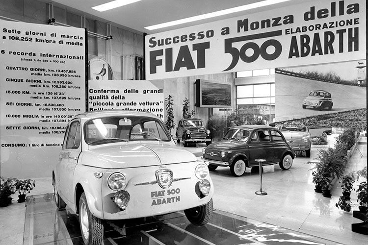 Der Fiat 500 Abarth 1958. (Fiat)