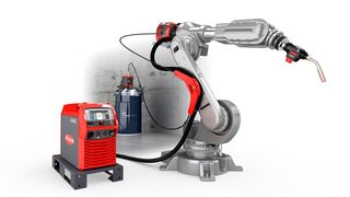 Egal was kommt, mit den Assistenzsystemen Wiresense, Touchsense, Seamtracking und Teachmode von Fronius trifft man immer die richtigen Parameter für ideale Schweißnähte per Roboter, wie es heißt. (Bild: Fronius)