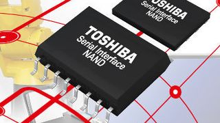 Serial Interface NAND: Die seriellen 24nm SLC NAND-Flashspeicher von Toshiba sind für Embedded-Anwendungen vorgesehen und kompatibel zum weit verbreiteten Serial Peripheral Interface (SPI). (Bild: Toshioba)