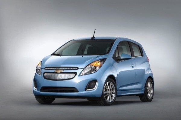 Der von einem 110-kW-Elektromotor angetriebene Chevrolet Spark EV soll eine Reichweite von 160 km haben (Bild: Chevrolet)