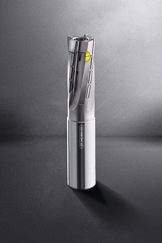 Mit dem «System DM40» erweitert die Paul Horn GmbH ihr Programm um eine modulare PKD-Schaftfräserserie für universelle Fräsanwendungen in Aluminium, Aluminium-Druckguss sowie Werkstoffen der Gruppen N und O.(Bild:  Horn / Sauermann)