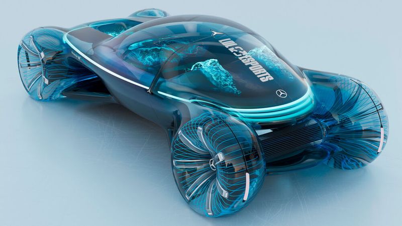 Das Coupé ist frei von produktionstechnischen Einschränkungen gestaltet. (Bild: Mercedes-Benz)