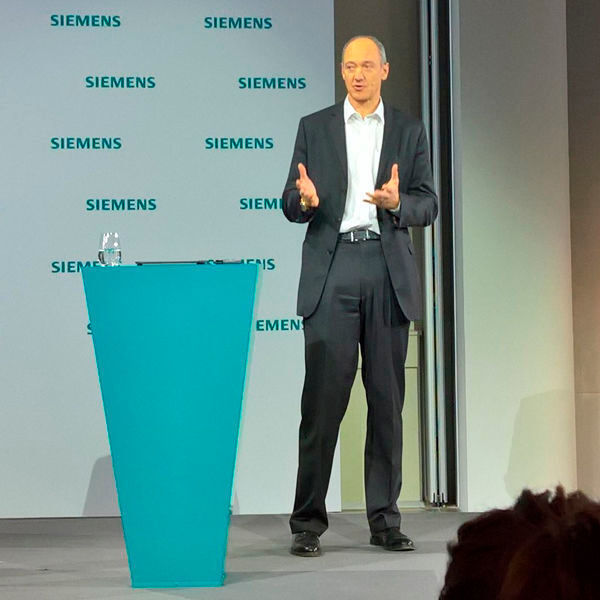 In „Elektrifizierung, Automatisierung und Digitalisierung“ liege die Zukunft von Siemens, verkündete der neue Siemens-CTO Roland Busch. (Rüdiger)