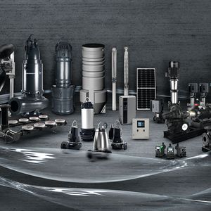 Grundfos stellt auf der Ifat sein komplettes Spektrum an Water-Utility-Systemlösungen für kommunale wie industrielle Wasserversorgungs- und Abwasserentsorgungsunternehmen vor.(Bild:  Grundfos)