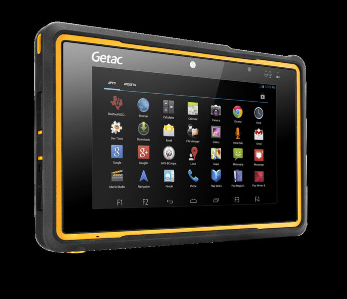 Zusätzlich zu der Atex-Zertifizierung ist das Getac-Z710-Tablet auch nach MIL-STD-810G und IP65 zertifiziert. (Bild: Getac)