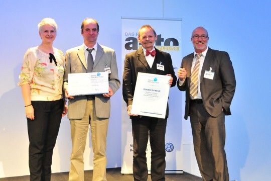 Die staatliche Berufsschule in Landsberg am Lech erhielt einen Sonderpreis für die beste Innovation. (Foto: Schmidt)