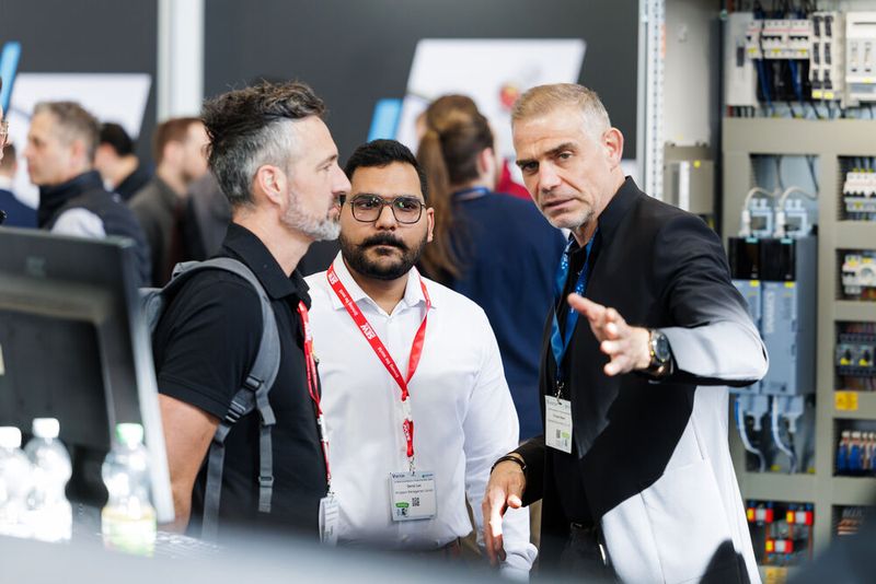 Die all about automation in Friedrichshafen wächst: Sowohl bei der Besucherzahl als auch bei der Anzahl der Aussteller hat die Automationsplattform am Bodensee um mehr als 20 Prozent zugelegt. (Bild: Easyfairs)