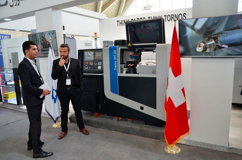 Der schweizer Hersteller Tornos hat schon Maschinen im Iran verkauft.  (Jablonski)