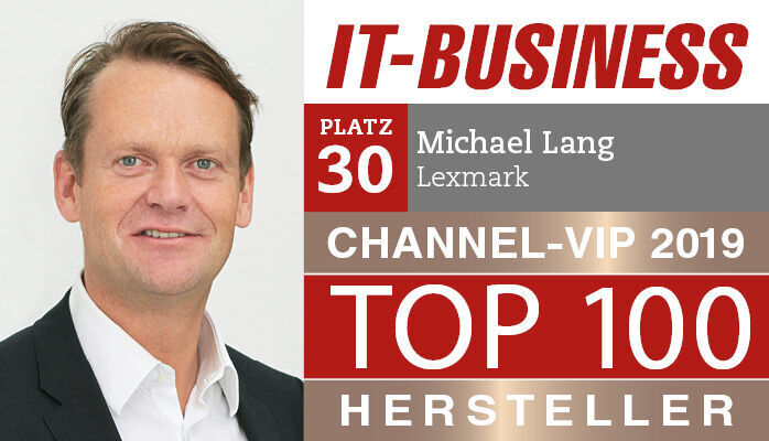 Michael Lang, Director Channel Sales DACH, Lexmark (IT-BUSINESS)