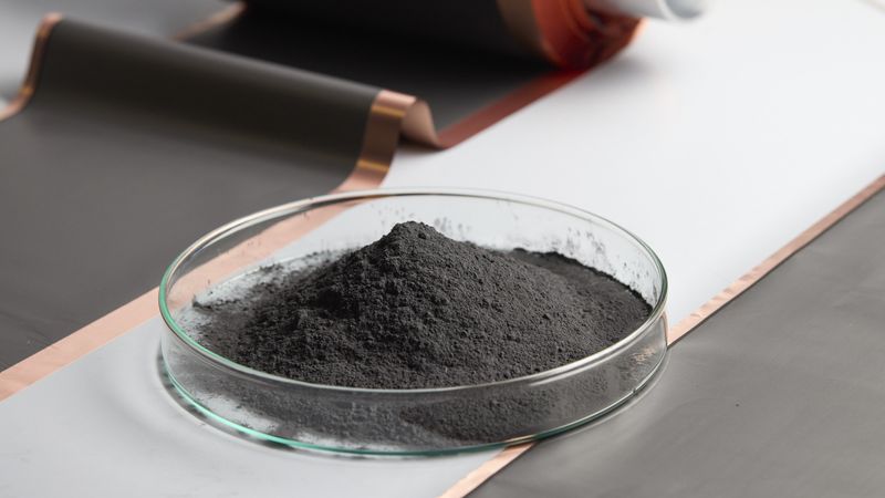 Im gemeinsamen ICON-Forschungsprojekt „FREDY“ von Fraunhofer IWS und ITRI liegt der Schwerpunkt auf der Entwicklung neuer Binder und Oberflächenfunktionalisierungen von Aktivmaterialien für verbesserte Trockenbeschichtungen von Batterieelektroden.(Bild:  Fraunhofer IWS)
