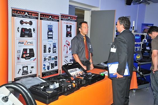 Als Gebietsvertreter Süddeutschland für Car-O-Liner zeigte Kamatec in Würzburg Präsenz. (Archiv: Vogel Business Media)