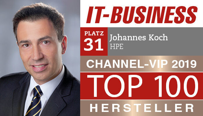 Johannes Koch, Managing Director Germany, HPE (IT-BUSINESS)