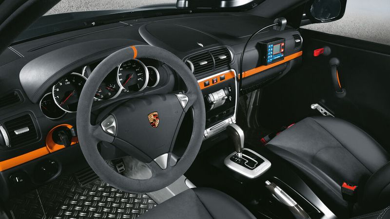 Er war innen eher praktisch als luxuriös. (Bild: Porsche)