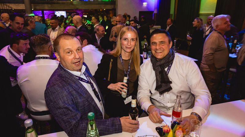 ... und freuten sich über die angenehme Gesellschaft. (Bild: stefan bausewein)