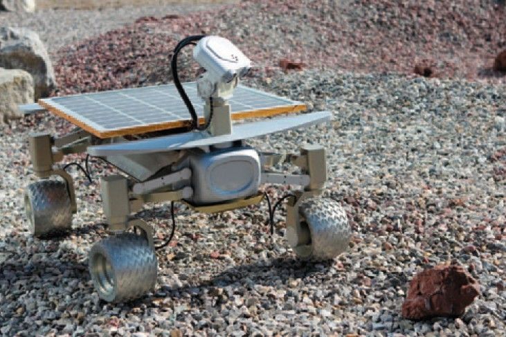 Der autonome Mondrover Asimov (Bild: DLR)