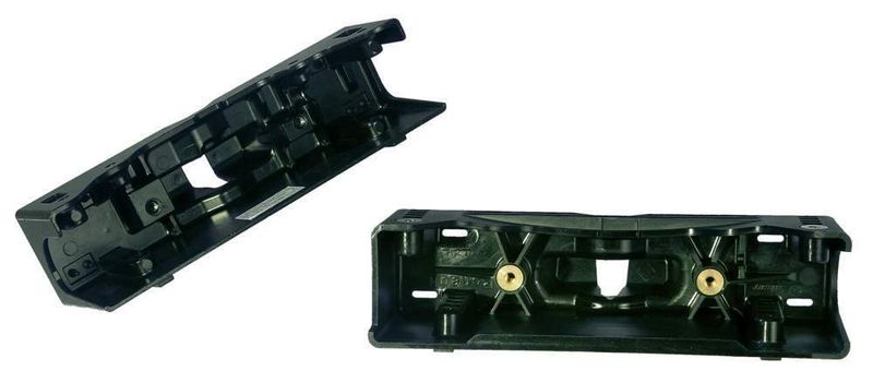 Dieses Kunststoffbauteil dient dazu, das Schloss der Heckklappe eines Renault-Pkw aufzunehmen. Es ist um rund 70% leichter als das gleiche Bauteil, das bisher aus Metall gefertigt wurde. (Archiv: Vogel Business Media)