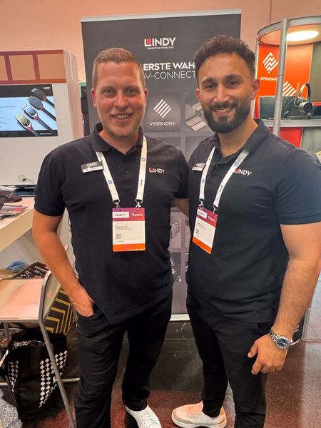 Benjamin Till und Ismail Yurttas von Lindy (Bild: Vogel IT-Medien GmbH)