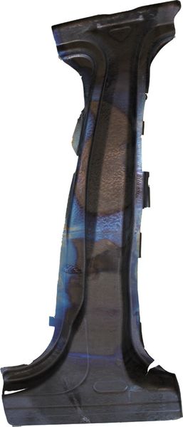 Als Versuchsbauteil wurde eine B-Säule von Audi verwendet. (Bild: Neue Materialien Bayreuth)