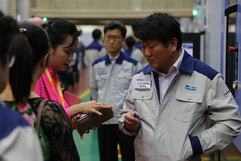 Doosan International Machine Tool Fair (Bild: Matthias Böhm)