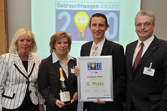 Auf Platz 5 kam das Autohaus Jesse aus Ibbenbüren (EGA). (Archiv: Vogel Business Media)