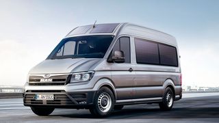 Der elektrisch angetriebene Transporter eTGE von MAN ist prädestiniert für die Integration eines Photovoltaiksystems. Zusammen mit Sono Motors will das Unternehmen das jetzt anpacken. (Bild: MAN Truck & Bus)